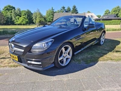 Zwart, metallic lak Gebruikt 2015 Mercedes SLK350 Cabriolet | € 17.950 (Super prijs)