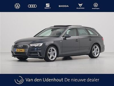 Occasion Audi A4 S-Line 150 PK (110 kW) 2018 Grijs Stationwagen