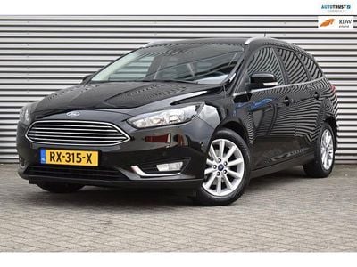 Occasion Ford Focus Titanium 125 PK (91 kW) 2017 Zwart Stationwagen
