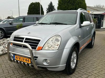 tweedehands Ssangyong Rexton RX270 XDI Grijs Kenteken Automaat Youngtimer Bedrijsauto