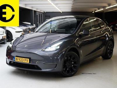 Occasion Tesla Model Y Long Range AWD 378 kW (514 PK) 2021 Grijs SUV