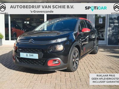 Zwart Occasion 2017 Citroën C3 Shine Hatchback | € 11.950 (Iets duurder)