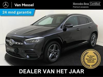 Zwart Occasion 2024 Mercedes GLA250 AMG line SUV | € 46.945 (Eerlijke prijs)