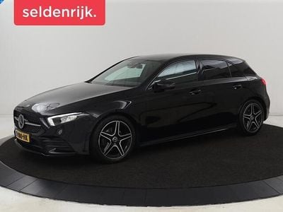 Occasion Mercedes A180 AMG 136 PK (100 kW) 2021 Zwart Hatchback
