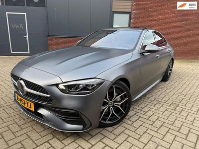 Grijs Occasion 2021 Mercedes C200 AMG Sedan | € 39.500