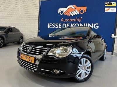 Zwart Gebruikt 2007 VW Eos Cabriolet | € 3.950 (Eerlijke prijs)