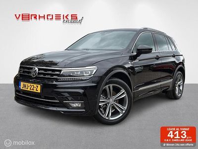 Zwart Occasion 2018 VW Tiguan Highline SUV | € 24.750 (Eerlijke prijs)