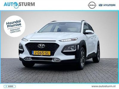 tweedehands Hyundai Kona 1.6 GDI HEV Comfort Smart Trekhaak Navigatie Camera Premium Audio Apple Carplay/Android Auto Adapt. Cruise Control Rijklaarprijs!