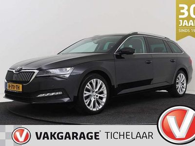 Occasion Skoda Superb Business Line 150 PK (110 kW) 2020 Zwart (metallic) Stationwagen