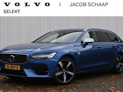tweedehands Volvo V90 T8 390pk AWD R-Design | Apple CarPlay | Clima | Navi | IntelliSafe | LED