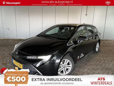 Zwart, metallic lak Gebruikt 2021 Toyota Corolla Active Stationwagen | € 21.500 (Eerlijke prijs)
