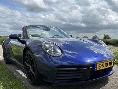 Occasion Porsche 911 Carrera 4 Cabriolet 385 PK (283 kW) 2019 Blauw Cabriolet