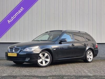 Zwart Gebruikt 2007 BMW 523 Executive Stationwagen | € 9.995 (Duur)