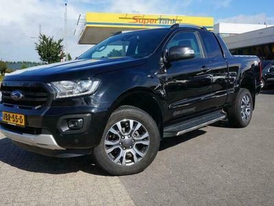 tweedehands Ford Ranger 2.0 TDCI A/T WILDTRAK KEYLESS VOL LEER NAVI CAMERA 3.500 KG TREK