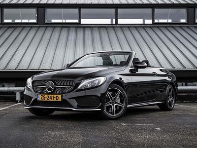 Occasion Mercedes C43 AMG AMG 367 PK (269 kW) 2017 Zwart Cabriolet
