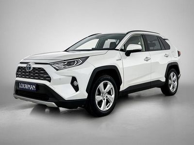 Wit (metallic) Occasion 2020 Toyota RAV4 Hybrid Executive SUV | € 36.950 (Duur)