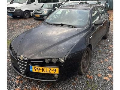 Zwart Gebruikt 2010 Alfa Romeo 159 Progression Stationwagen | € 1.340