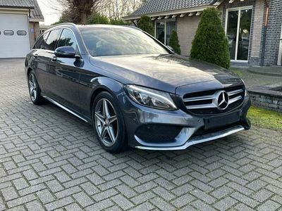 Grijs Occasion 2016 Mercedes C200 AMG line Stationwagen | € 8.900