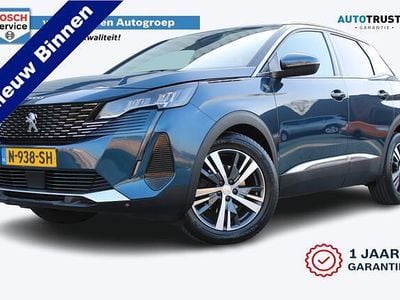 Blauw (metallic) Occasion 2021 Peugeot 3008 SUV | € 17.950 (Eerlijke prijs)