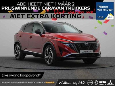 Rood Nieuw 2025 Nissan Qashqai Tekna+ SUV | € 47.409 (Duur)