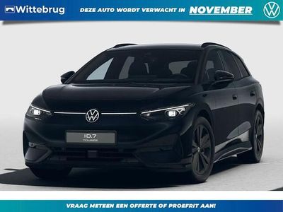 Zwart Nieuw 2025 VW ID.7 Pro Stationwagen | € 55.995 (Goede deal)