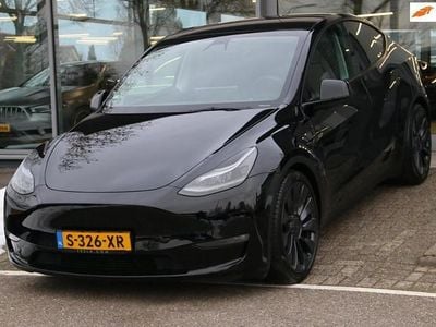 Zwart (metallic) Occasion 2022 Tesla Model Y Performance SUV | € 35.995 (Eerlijke prijs)
