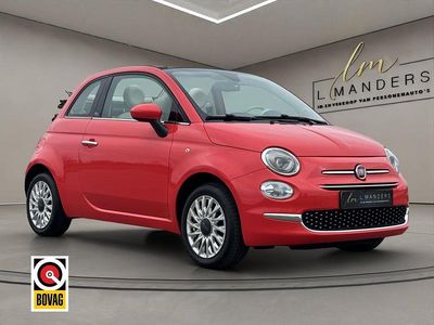 Occasion Fiat 500C Lounge 69 PK (50 kW) 2018 Rood Cabriolet