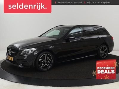 Zwart Gebruikt 2020 Mercedes C300e AMG Stationwagen | € 25.900 (Iets duurder)