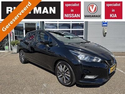 Occasion Nissan Micra N-Connecta 101 PK (74 kW) 2020 Zwart Hatchback