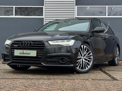 Zwart Gebruikt 2014 Audi A6 Premium Stationwagen | € 20.950