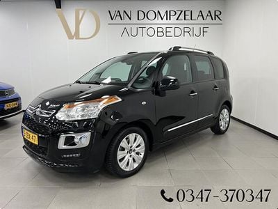 Zwart Gebruikt 2014 Citroën C3 Picasso Exclusive MPV | € 7.950 (Iets duurder)
