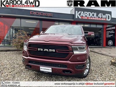 tweedehands Dodge Ram PICKUP 1500 5.7 V8 4x4 Crew Cab Laramie Sport | incl Trekhaak 13-polig | LPG | 12inch| || Nieuwe Auto | Geheel rijklaarprijs | DIRECT RIJDEN |