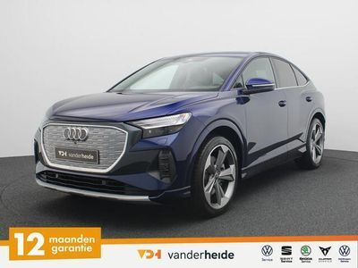 tweedehands Audi Q4 Sportback e-tron e-tron 40 S edition 77kWh 204PK Achteruitrijcamera, Matrix-LED, stoelverwarming, keyless, alarm, 21'' lichtmetaal