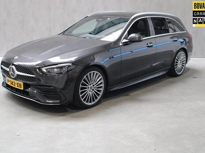 Grijs Occasion 2022 Mercedes C200 AMG line Stationwagen | € 43.495