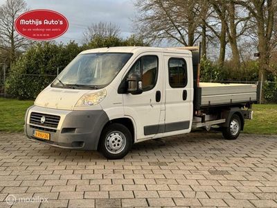 tweedehands Fiat Ducato bestel 33 2.3 MultiJet Doka Dubbelcabine Kipper!