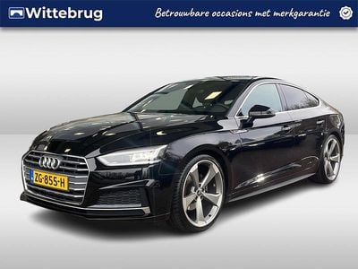 Zwart Gebruikt 2019 Audi A5 Sportback S-Line Hatchback | € 30.950 (Super prijs)