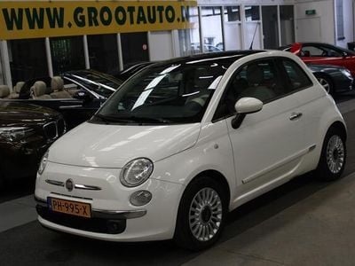 tweedehands Fiat 500 1.2 Lounge Panoramadak, Airco, Stuurbekrachtiging