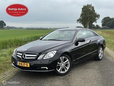 Zwart Gebruikt 2009 Mercedes E350 Avantgarde Coupé | € 9.450 (Goede deal)