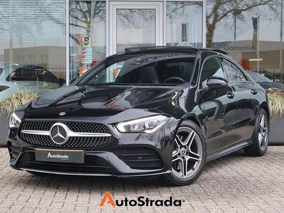 Occasion Mercedes CLA200 AMG line 163 PK (119 kW) 2020 Zwart (metallic) Coupé