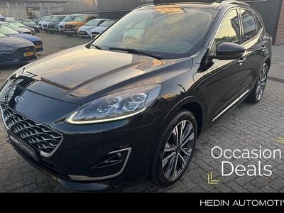 Zwart Gebruikt 2021 Ford Kuga Vignale SUV | € 23.945 (Eerlijke prijs)