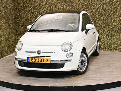 Wit Gebruikt 2009 Fiat 500 Lounge Hatchback | € 7.450 (Duur)