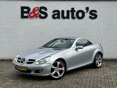 tweedehands Mercedes SLK200 K. Cabriolet Airco 18 inch Cruise Leder Automaat S