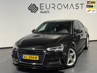 Zwart Occasion 2019 Audi A4 S-Line Sedan | € 24.450