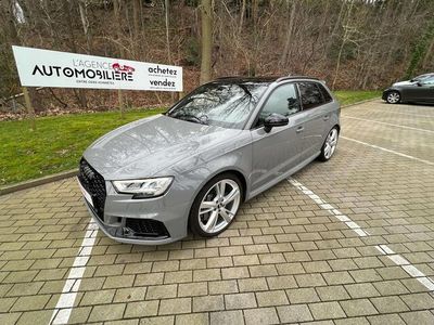 tweedehands Audi RS3 Quattro S tronic/Cuir/toit pano/Caméra/Gar 12M