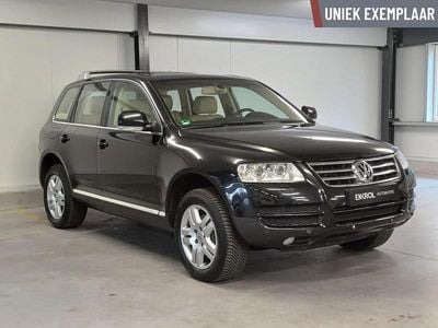 Zwart (metallic) Occasion 2004 VW Touareg SUV | € 6.750 (Eerlijke prijs)