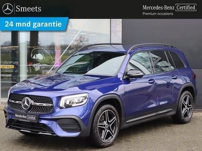 Occasion Mercedes GLB200 AMG line 163 PK (119 kW) 2020 Blauw SUV