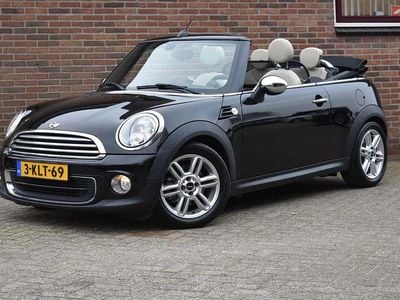 Zwart Gebruikt 2013 Mini One Cabriolet Chili Cabriolet | € 10.949 (Duur)