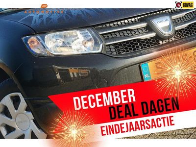 Zwart Gebruikt 2015 Dacia Sandero Lauréate Hatchback | € 4.925 (Super prijs)