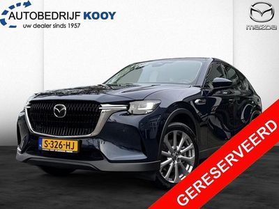 Deep crystal blue (blauw metallic) Occasion 2023 Mazda CX-60 Exclusive-Line SUV | € 38.900 (Goede deal)