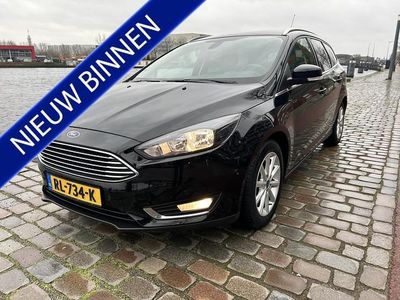 Occasion Ford Focus Titanium 126 PK (92 kW) 2017 Zwart Stationwagen